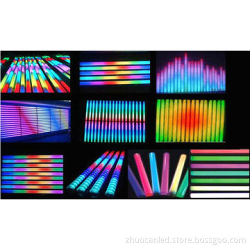 6 Segments 36 LEDs per meter digital RGB LED tubesNew